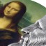 Republic of Ghana MONA LISA LA GIOCONDA by Leonardo Da Vinci Italy series WORLD'S GREATEST ARTISTS 20 GH₵ Cedis Silver Coin 2019 Antique finish 2 oz